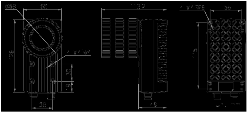 ?？礗D6000系列智能讀碼器2000 萬像素物流讀碼器外形尺寸.png
